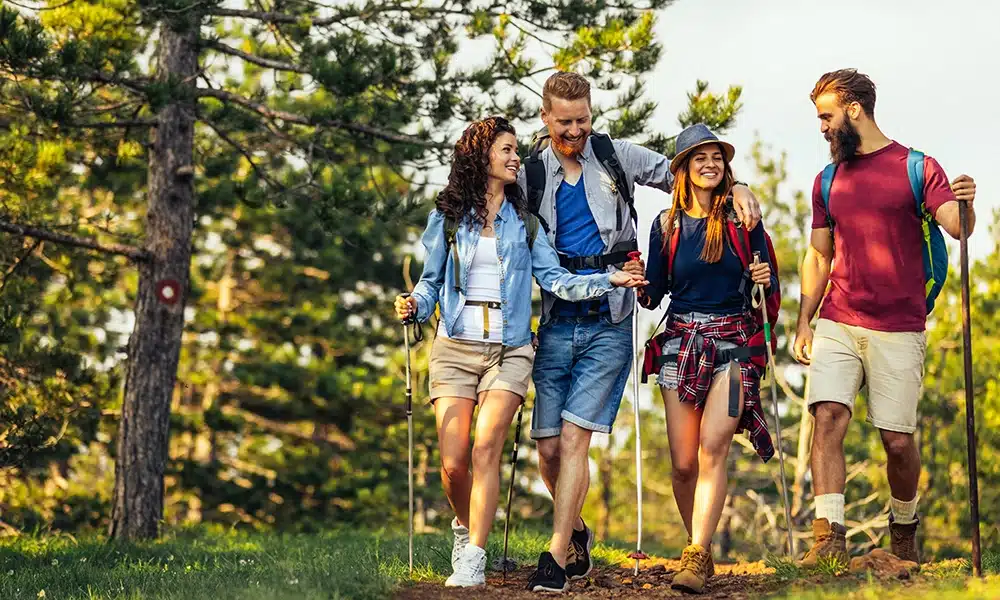 Boost social confidence at sober outdoor events.